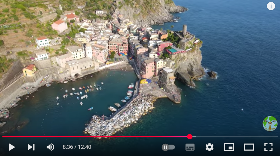 Cinque Terre by Drone