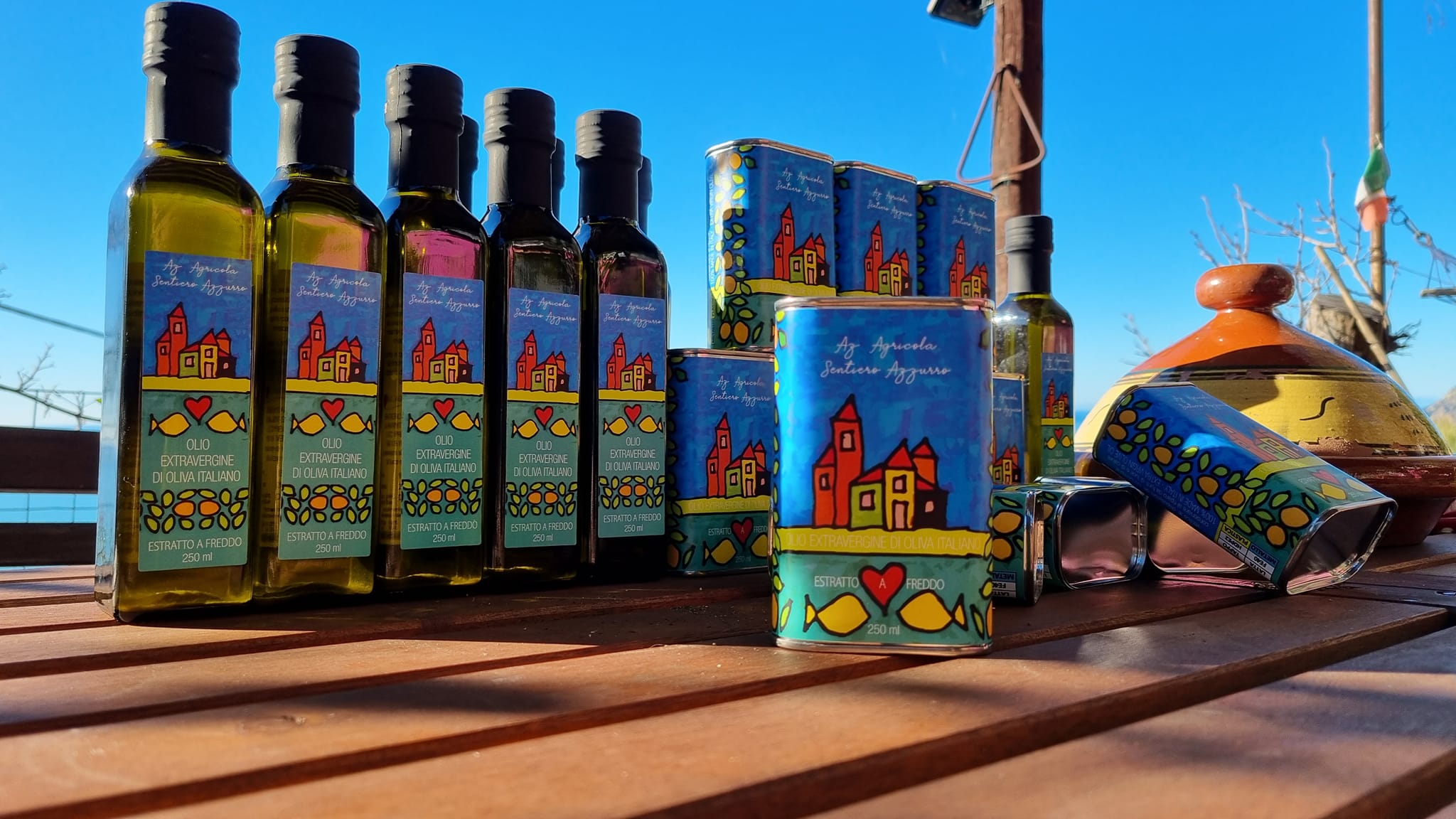 Az. Ag. Sentiero Azzurro - Extra Virgin Olive Oil Cinque Terre